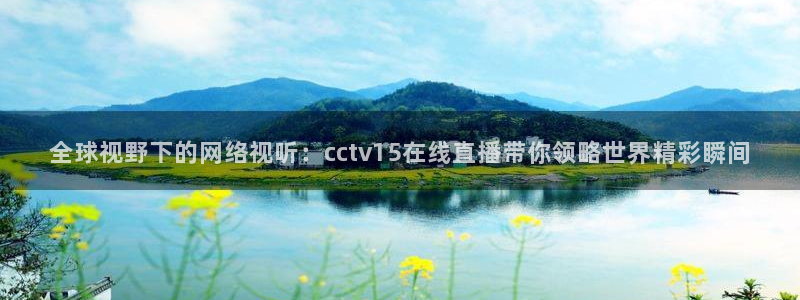 山猫直播免费篮球：全球视野下的网络视听：cctv15在线直播带你领略世界精彩瞬间